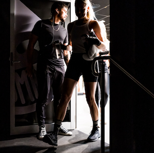 rumble boxing before class